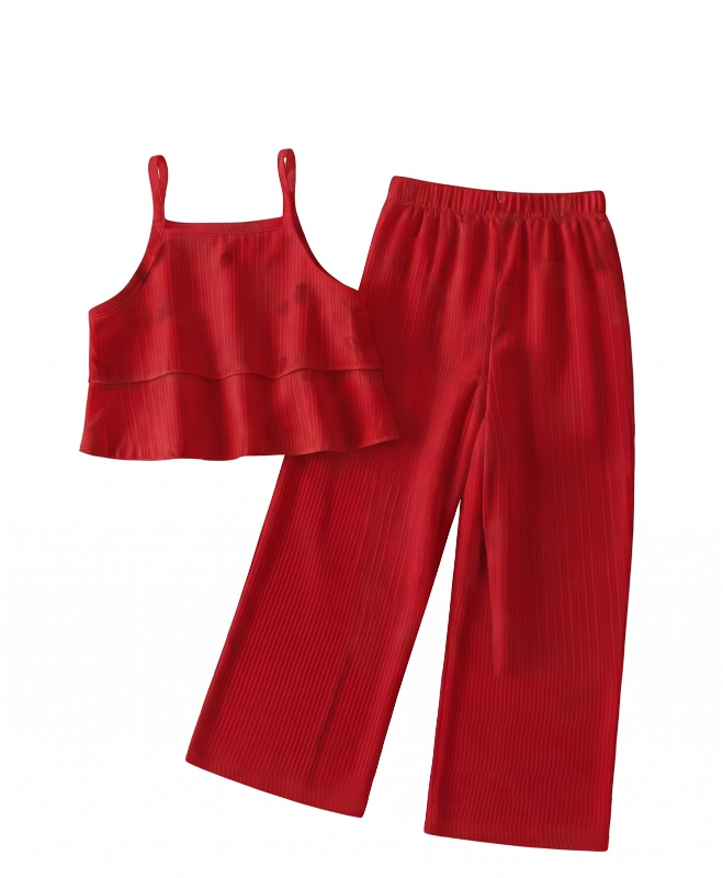 Conjunto de Blusa y Pantalón 