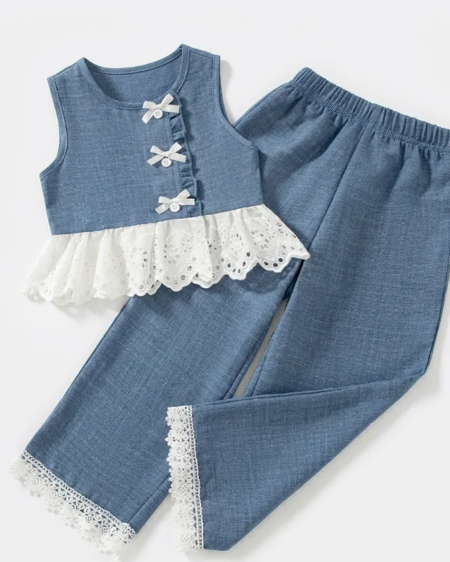 Conjunto de Blusa y Pantalón