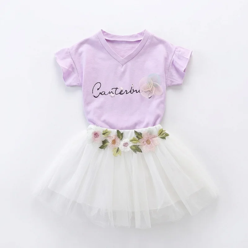 Conjunto de Blusa con Tutú Blanco