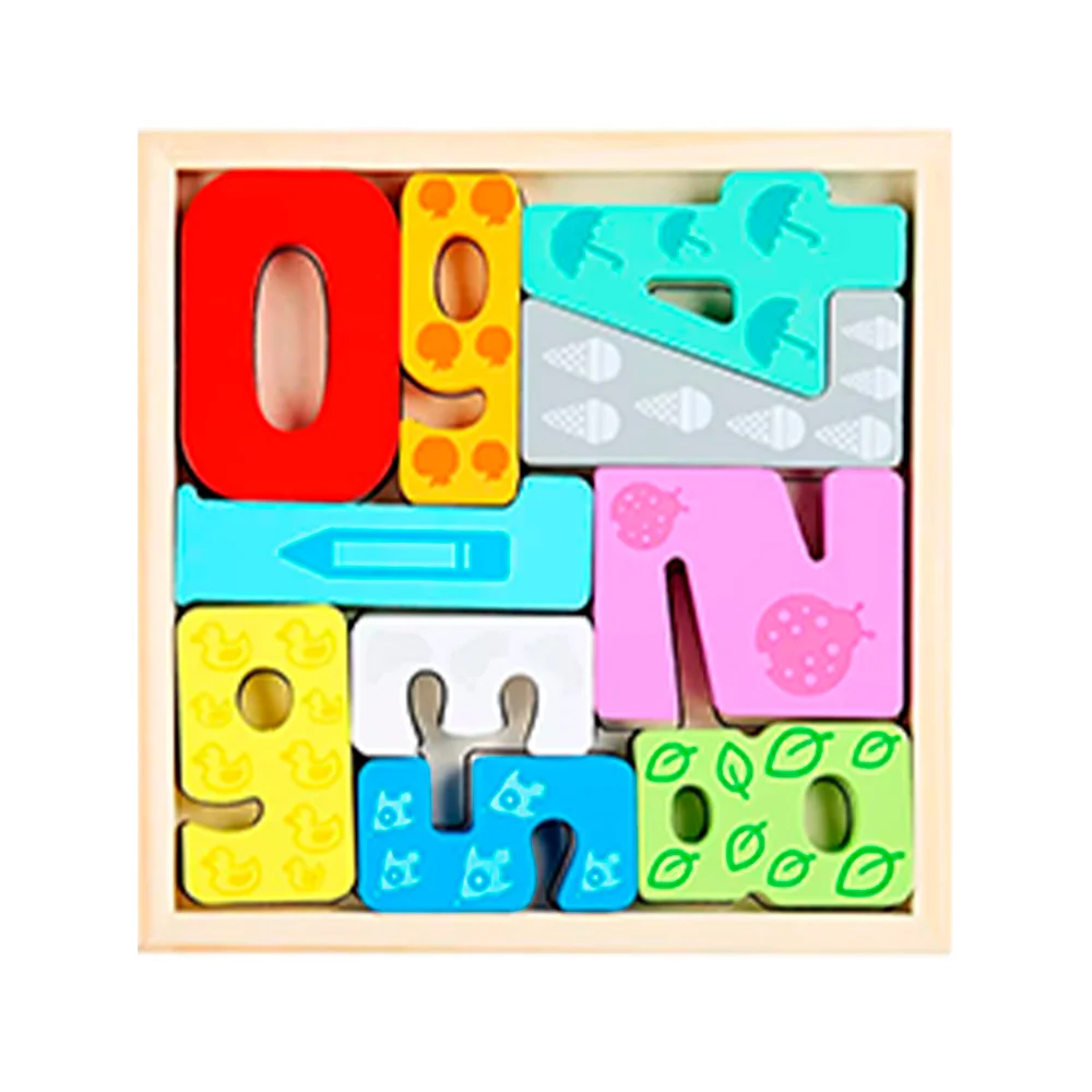 Rompecabeza infantil de madera 3D