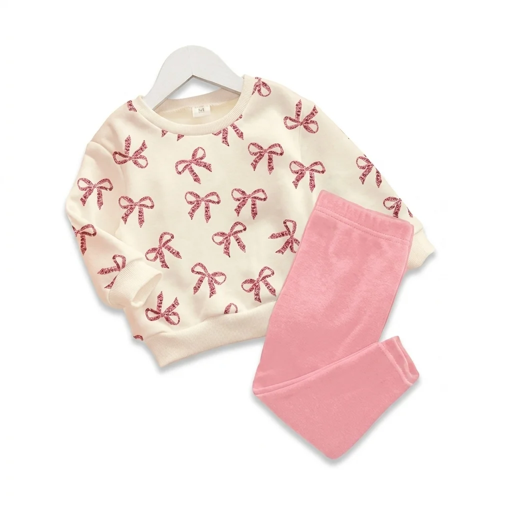 Conjunto de Sueter de Lazos con Pantalón